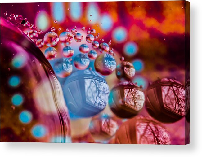 Abstract Art Acrylic Print featuring the photograph Out of This World by Sara Frank