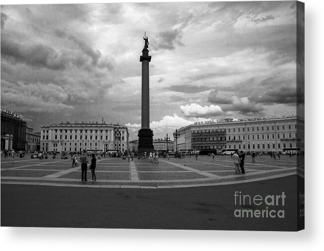 St Petersburg Acrylic Print featuring the photograph Palace Square by Pravine Chester