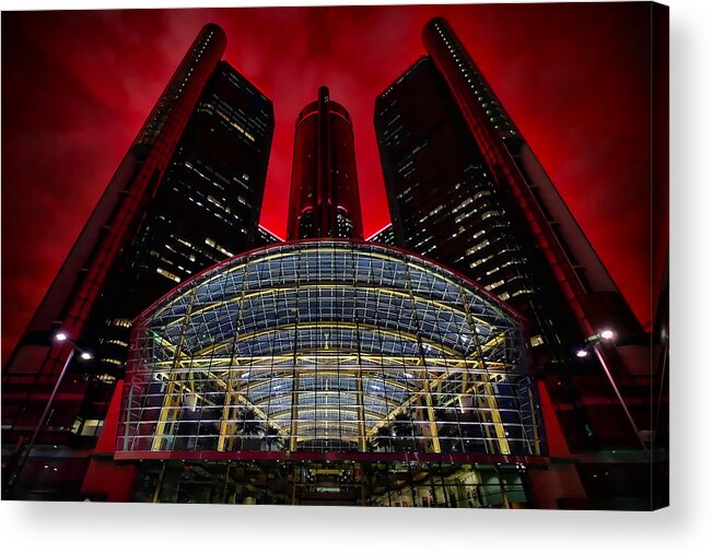 Detroit Acrylic Print featuring the photograph Panic In Detroit by Gordon Dean II