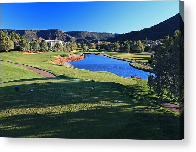 Golf Acrylic Print featuring the photograph Par 3 in Paradise by Gary Kaylor