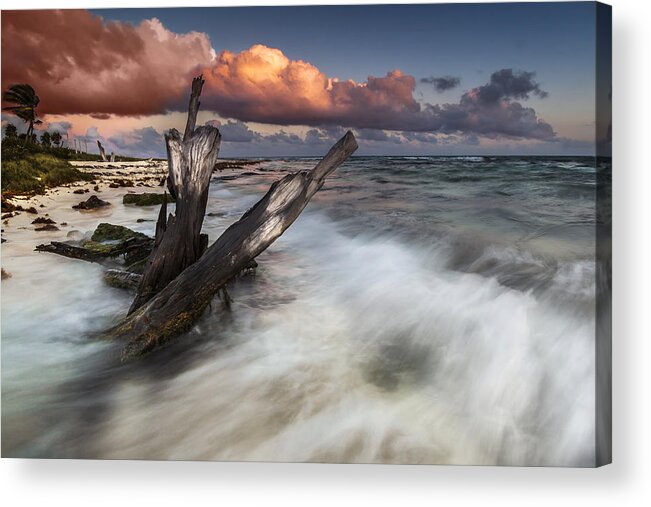 Sunset Acrylic Print featuring the photograph Paradise Lost by Mihai Andritoiu