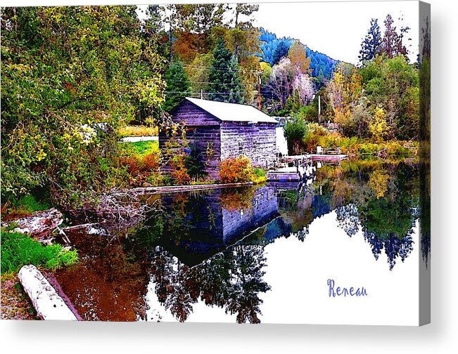 Boats Acrylic Print featuring the photograph Paradise Lost by A L Sadie Reneau