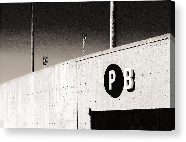 Lith Print Acrylic Print featuring the photograph Parking B by Arkady Kunysz