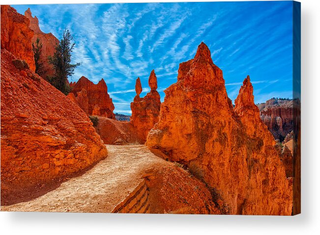 Landscape Acrylic Print featuring the photograph Passages by John M Bailey