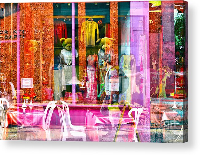 New York City Acrylic Print featuring the photograph Passion NYC Lower East Side by Sabine Jacobs