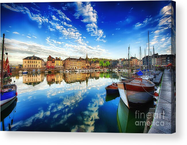 Honfleur Acrylic Print featuring the photograph Peace Honfleur by Jack Torcello