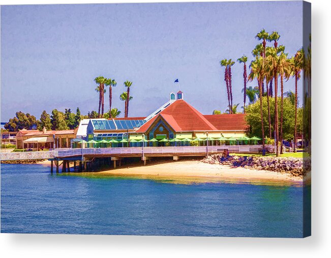 San Diego Acrylic Print featuring the digital art Peohe's Coronado by Photographic Art by Russel Ray Photos