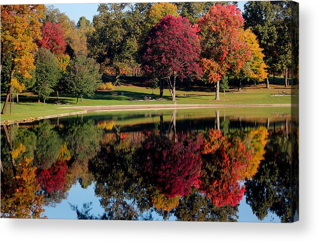 Reflection Acrylic Print featuring the photograph Perfect Day by Rob Blair