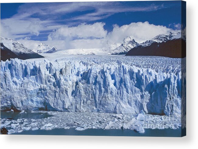 Landscape Acrylic Print featuring the photograph Perito Moreno Glacier Argentina by Rudi Prott