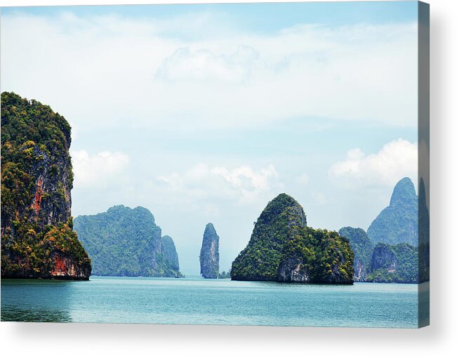 Archipelago Acrylic Print featuring the photograph Phang Nga Archipelago Near Phuket by Ivanmateev