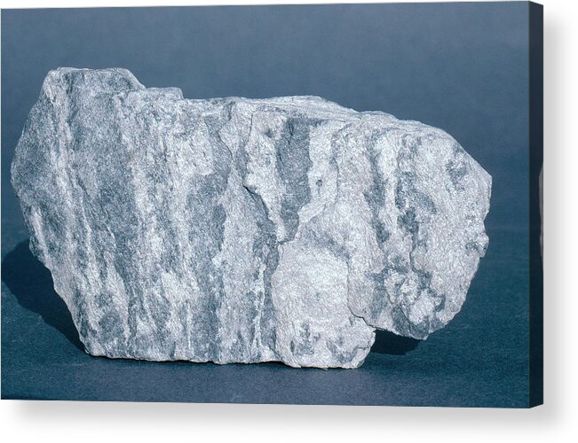 Foliated Acrylic Print featuring the photograph Phyllite by A.b. Joyce