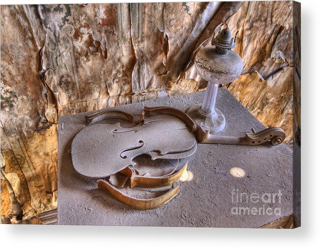 Travel Acrylic Print featuring the photograph Pieces of Music by Crystal Nederman