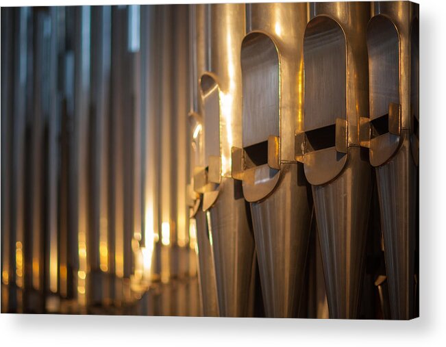 High Acrylic Print featuring the photograph Pipes by Ralf Kaiser