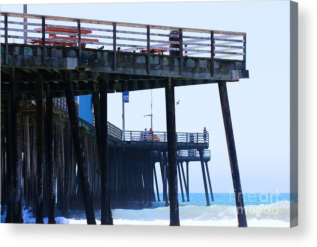 Pismo Acrylic Print featuring the photograph Pismo Beach Pier by Tap On Photo