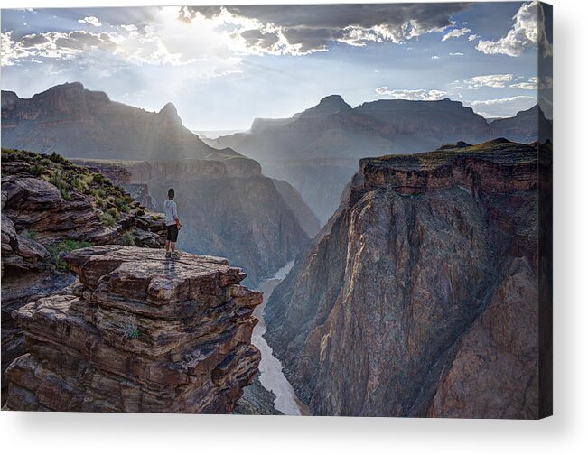 Plateau Point Acrylic Print featuring the photograph Plateau Point - Grand Canyon by James Capo