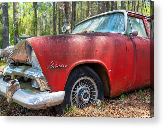 Americana Acrylic Print featuring the photograph Plymouth Belvedere by Bert Peake