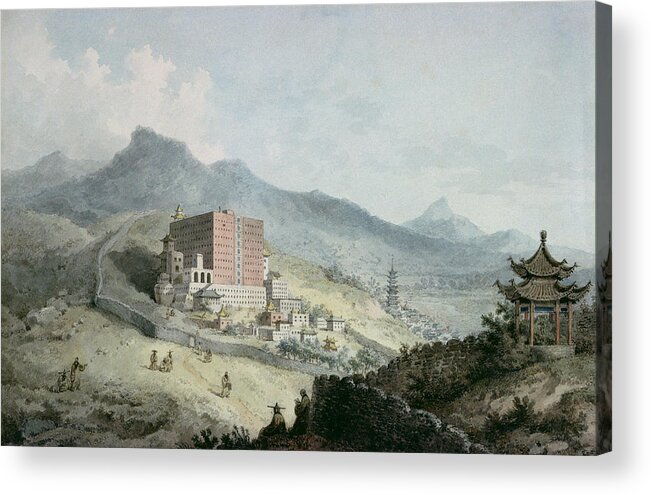Potala Acrylic Print featuring the photograph Poo Ta La, Or Great Temple Of Fo, Near Zehol,tibet, China by William Alexander