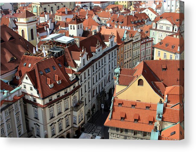 Old Town Acrylic Print featuring the photograph Prague Old Town by J.castro