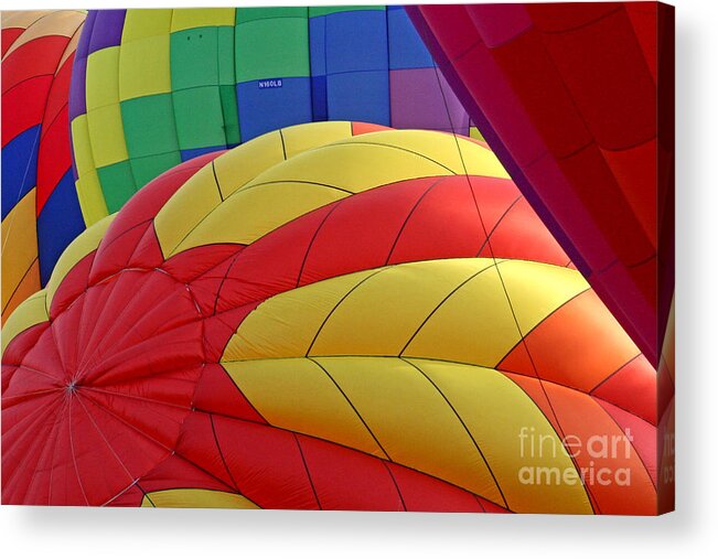 Primary Acrylic Print featuring the photograph Primary Colors by Jayne Carney