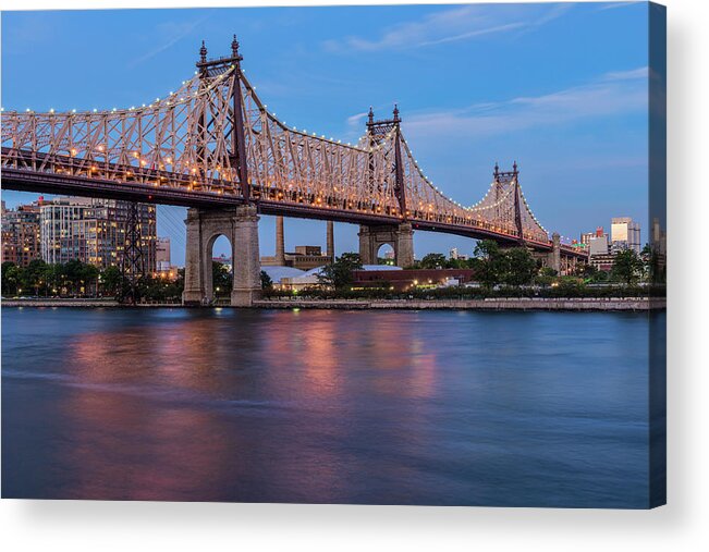 Outdoors Acrylic Print featuring the photograph Queensboro 59th Street Bridge by F. M. Kearney