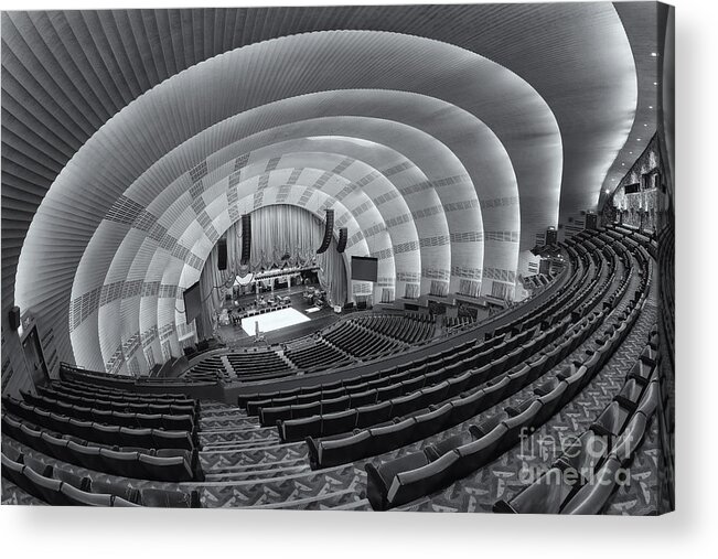 Clarence Holmes Acrylic Print featuring the photograph Radio City Music Hall VI by Clarence Holmes