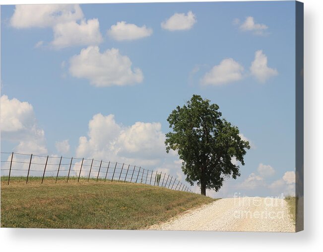 Randolph County Acrylic Print featuring the photograph Randolph County by Kathryn Cornett