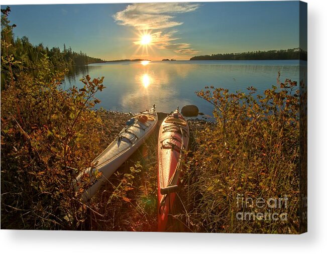 Isle Royale National Park Acrylic Print featuring the photograph Ready To Go by Adam Jewell
