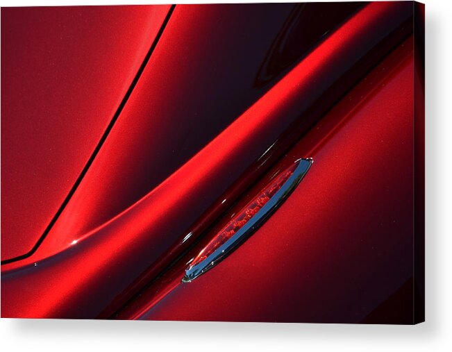  Acrylic Print featuring the photograph RED by Dean Ferreira