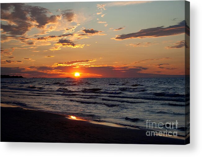 Ipperwash Acrylic Print featuring the photograph Reflection by Barbara McMahon