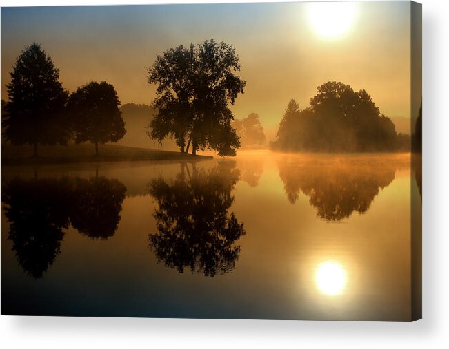  Acrylic Print featuring the photograph Reflections of Serenity by Rob Blair