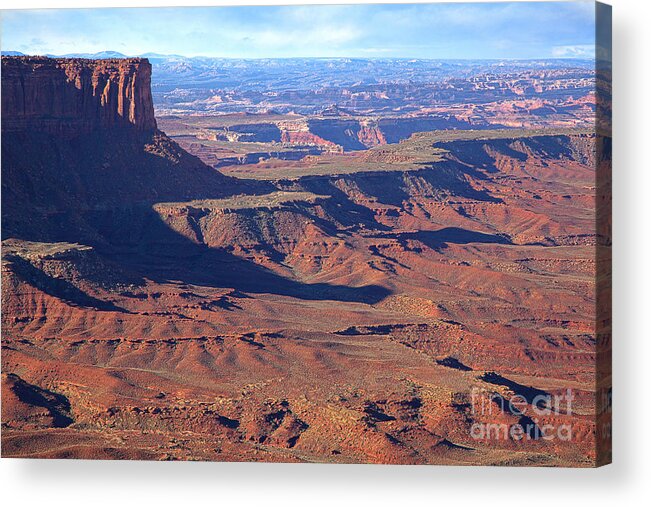 Utah Acrylic Print featuring the photograph Robber's Roost by Jim Garrison