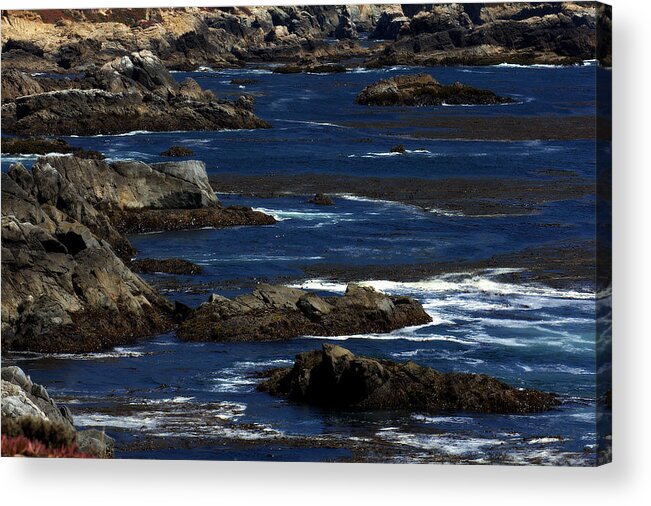 Rocky Shores Acrylic Print featuring the photograph Rocky Shores by Edward Smith