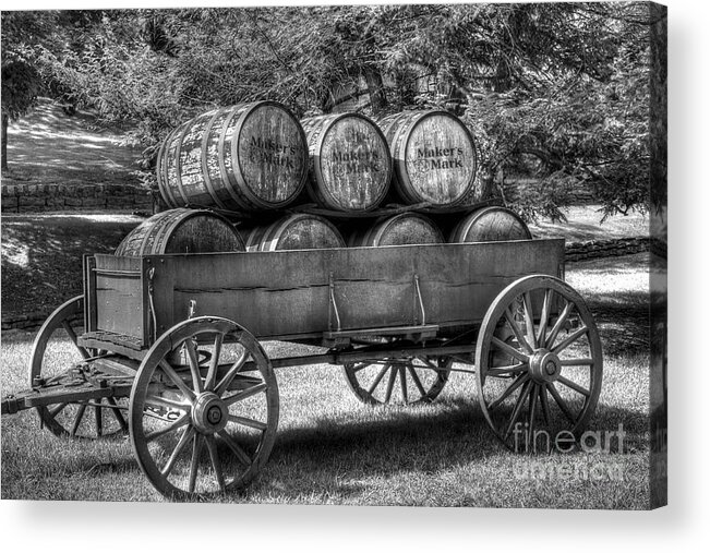 Barrels Acrylic Print featuring the photograph Roll Out The Barrels by Mel Steinhauer