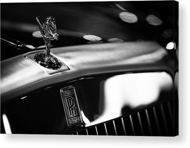 Phantom Drophead Coup� Acrylic Print featuring the photograph Rolls Royce by Sebastian Musial