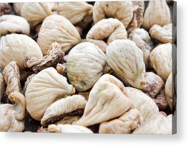 Antioxidant Acrylic Print featuring the photograph Rotten figs by Tom Gowanlock