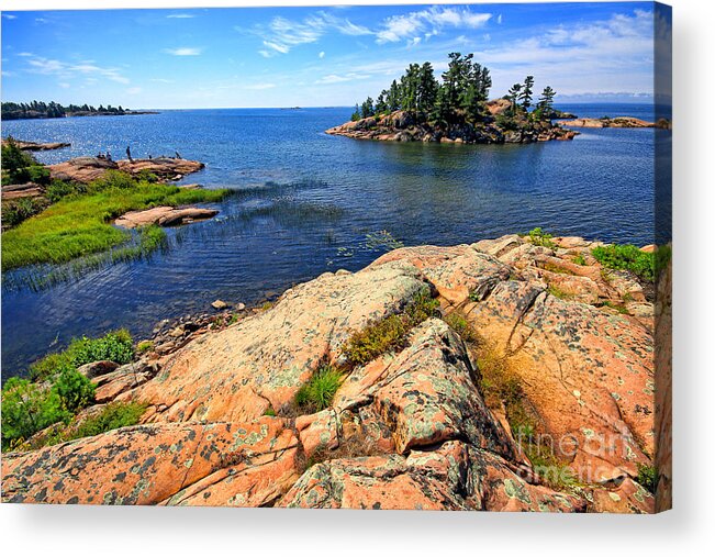 Killarney Provincial Park Acrylic Print featuring the photograph Rugged Beauty by Charline Xia