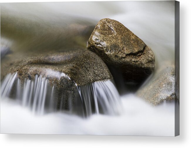 Background Acrylic Print featuring the photograph Rushing Peace by Windy Corduroy