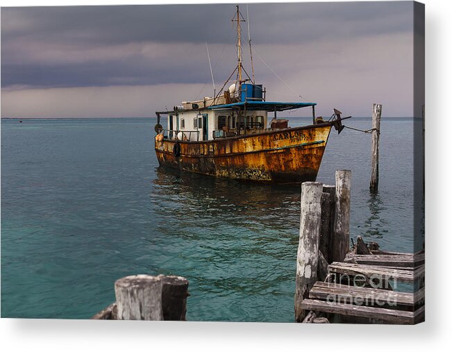 Scenic Acrylic Print featuring the photograph Rust Colors by Scott Kerrigan