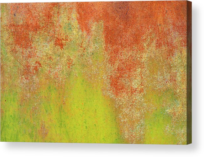 Orange Color Acrylic Print featuring the photograph Rust by Rob Atkins