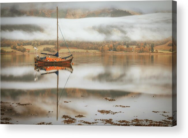 Maritime Acrylic Print featuring the photograph Sail by Adrian Popan