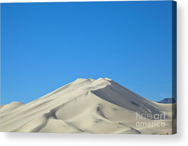 00559254 Acrylic Print featuring the photograph Sand Dunes In Death Valley Natl Park by Yva Momatiuk and John Eastcott