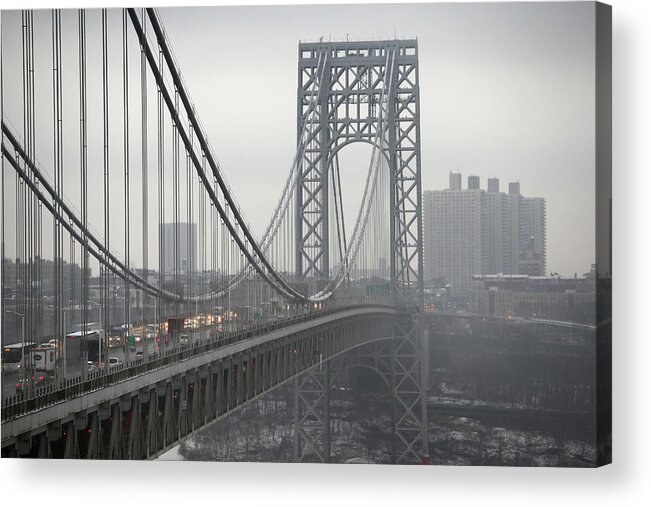 Fort Lee Lane Closure Controversy Acrylic Print featuring the photograph Senate Chairman Of Transportation by John Moore