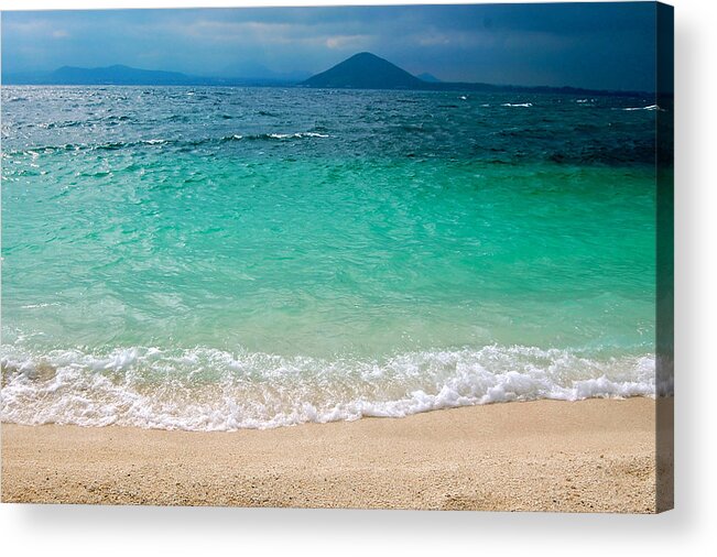 Beautiful Beach Acrylic Print featuring the photograph Seobinbaeksa Beach by HweeYen Ong