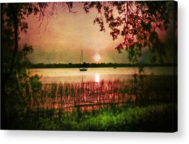 Sunset Acrylic Print featuring the photograph Serenity by Brent Craft