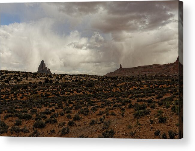 Shiprock Acrylic Print featuring the photograph Shiprock 3 by Jonathan Davison