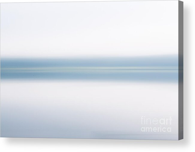 Abstract Acrylic Print featuring the digital art Shoreline by Susan Cole Kelly Impressions