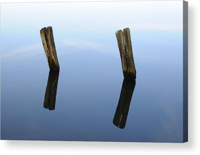 Minimal Acrylic Print featuring the photograph Sky-Bound by Luke Moore