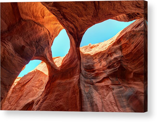 Utah Acrylic Print featuring the photograph Sky Lights by Dustin LeFevre