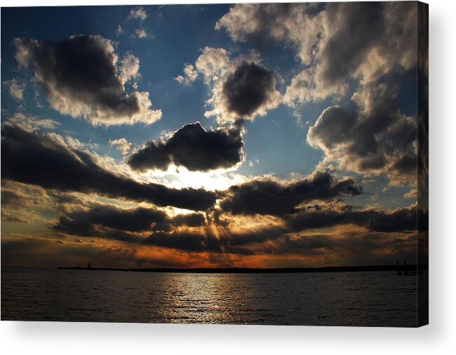 Clouds Acrylic Print featuring the photograph Smile by Andrea Galiffi