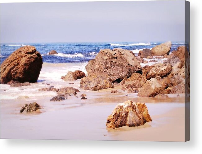 Seascape Acrylic Print featuring the photograph Solitude by Diana Angstadt